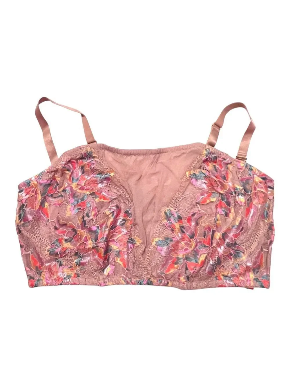 Cosabella Paradiso Curvy Bandeau Bra In Colors Of India Size XL